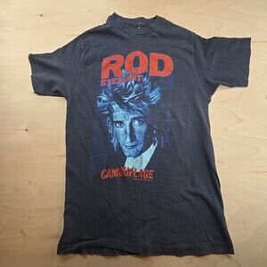1984 Rod Stewart Canada Dry Concert Tour Size M 80's Single Stitch Vintage